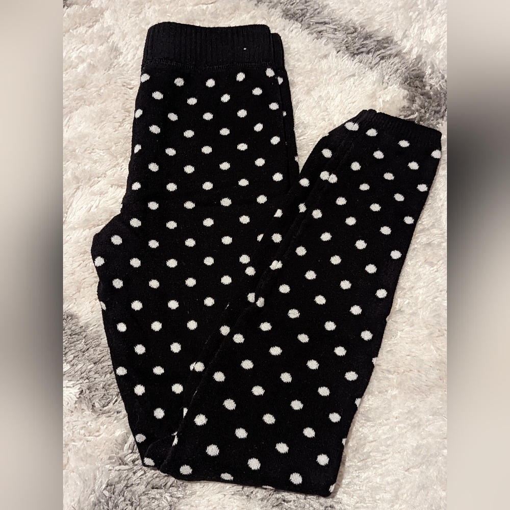 Pokka dots warm leggings
